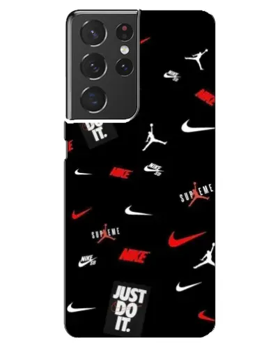 Чехол для Samsung Galaxy S21 ultra с картинкой «Nike Mix Pattern» Чехол для Samsung Galaxy S21 ultra с картинкой «Nike Mix Pattern»
