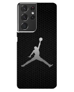 Чехол для Samsung Galaxy S21 ultra с картинкой «Jordan Dark Carbon»