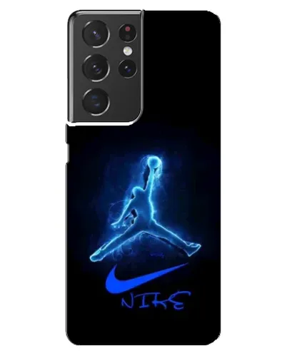 Чехол для Samsung Galaxy S21 ultra с картинкой «Jordan Neon Blue» Чехол для Samsung Galaxy S21 ultra с картинкой «Jordan Neon Blue»