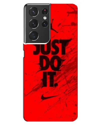 Чехол для Samsung Galaxy S21 ultra с картинкой «Nike Just Do It» Чехол для Samsung Galaxy S21 ultra с картинкой «Nike Just Do It»