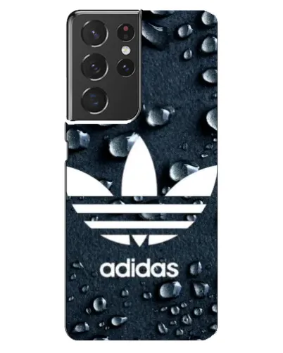Чехол для Samsung Galaxy S21 ultra с картинкой «Adidas Trefoil Blue» Чехол для Samsung Galaxy S21 ultra с картинкой «Adidas Trefoil Blue»