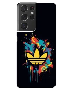 Чохол для Samsung Galaxy S21 ultra з картинкою «Adidas Splash»