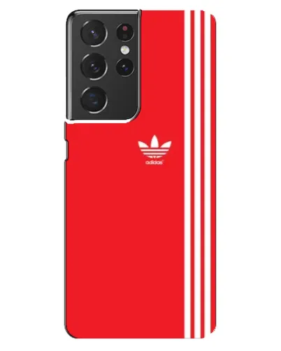 Чехол для Samsung Galaxy S21 ultra с картинкой «Красный минимализм Adidas» Чехол для Samsung Galaxy S21 ultra с картинкой «Красный минимализм Adidas»
