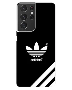 Чехол для Samsung Galaxy S21 ultra с картинкой «Adidas с диагональными полосами»