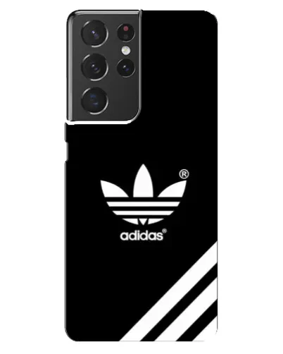 Чехол для Samsung Galaxy S21 ultra с картинкой «Adidas с диагональными полосами» Чехол для Samsung Galaxy S21 ultra с картинкой «Adidas с диагональными полосами»