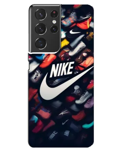Чехол для Samsung Galaxy S21 ultra с картинкой «Коллекция кроссовок Nike»
