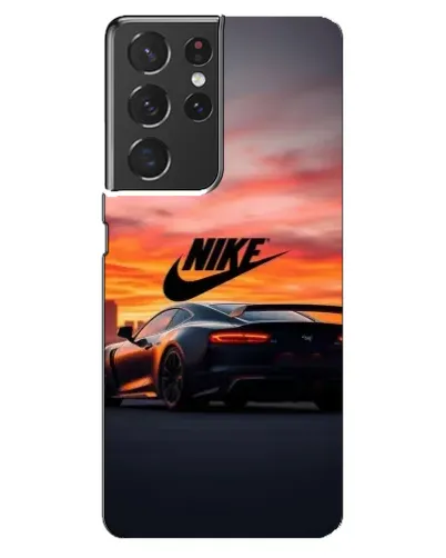 Чехол для Samsung Galaxy S21 ultra с картинкой «Nike и суперкар»