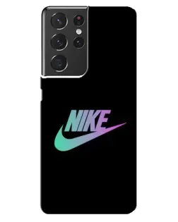Чехол для Samsung Galaxy S21 ultra с картинкой «Nike — городская ночь»