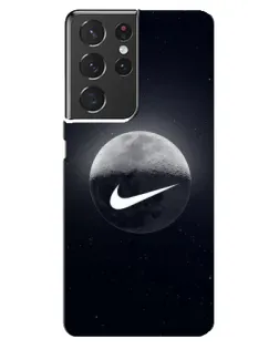 Чехол для Samsung Galaxy S21 ultra с картинкой «Nike в стиле граффити»