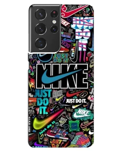 Чохол для Samsung Galaxy S21 ultra з картинкою «Яскравий колаж Nike» Чохол для Samsung Galaxy S21 ultra з картинкою «Яскравий колаж Nike»