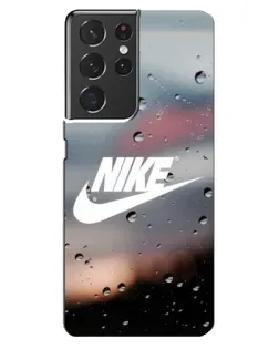 Чехол для Samsung Galaxy S21 ultra с картинкой «Nike в стиле ретро»