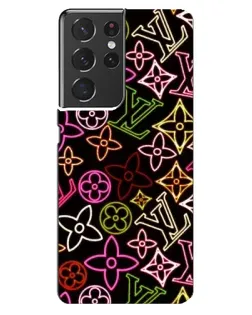 Чохол для Samsung Galaxy S21 ultra з картинкою «Неоновий мікс Nike» Чохол для Samsung Galaxy S21 ultra з картинкою «Неоновий мікс Nike»