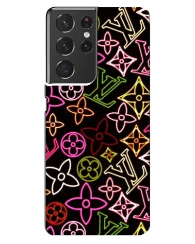 Чехол для Samsung Galaxy S21 ultra с картинкой «Неоновый микс Nike»