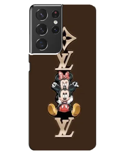 Чехол для Samsung Galaxy S21 ultra с картинкой «LV и Микки Маус»