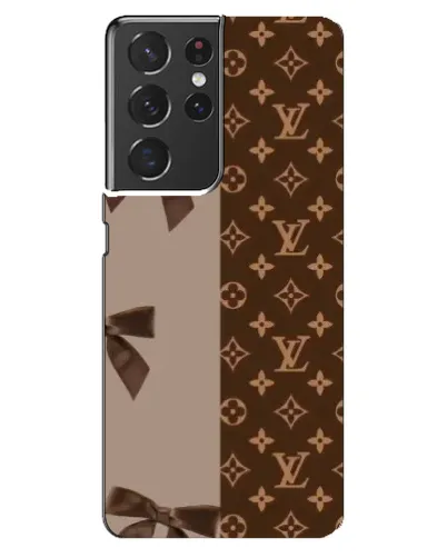 Чехол для Samsung Galaxy S21 ultra с картинкой «Louis Vuitton — банты»