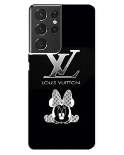 Чехол для Samsung Galaxy S21 ultra с картинкой «LV и Минни Маус»