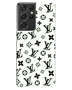 Чехол для Samsung Galaxy S21 ultra с картинкой «Монохромный хаос LV»