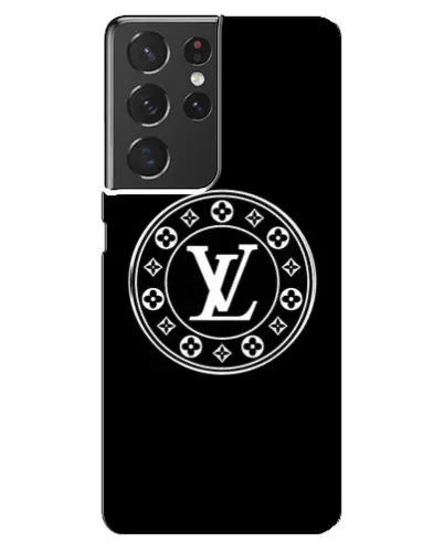 Чехол для Samsung Galaxy S21 ultra с картинкой «LV — печать стиля»