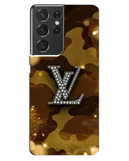 Чехол для Samsung Galaxy S21 ultra с картинкой «Камуфляжный Louis Vuitton»