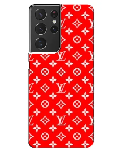 Чехол для Samsung Galaxy S21 ultra с картинкой «Яркий паттерн LV»