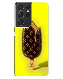 Чехол для Samsung Galaxy S21 ultra с картинкой «Мороженое от LV»