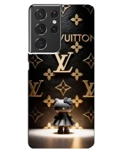 Чехол для Samsung Galaxy S21 ultra с картинкой «Монограмма с фигурой»