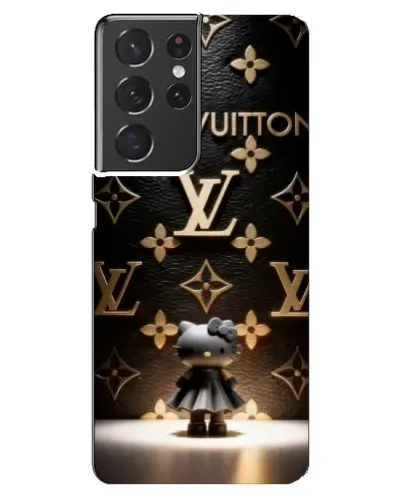 Чехол для Samsung Galaxy S21 ultra с картинкой «Монограмма с фигурой»