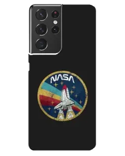 Чохол для Samsung Galaxy S21 ultra з картинкою «NASA — емблема місії»