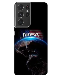 Чехол для Samsung Galaxy S21 ultra с картинкой «Земля из космоса NASA»