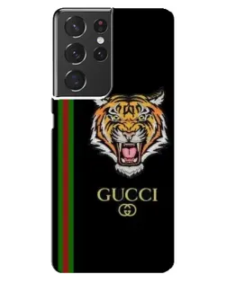Чохол для Samsung Galaxy S21 ultra з картинкою «Тигр Gucci»