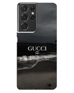 Чохол для Samsung Galaxy S21 ultra з картинкою «Gucci — морський прибій»