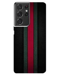 Чохол для Samsung Galaxy S21 ultra з картинкою «Gucci — неонова лінія»