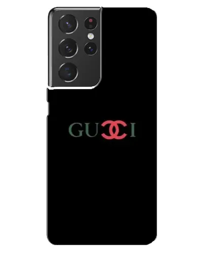 Чохол для Samsung Galaxy S21 ultra з картинкою «Gucci — червоний градієнт»