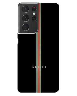 Чехол для Samsung Galaxy S21 ultra с картинкой «Gucci — строгая линия»