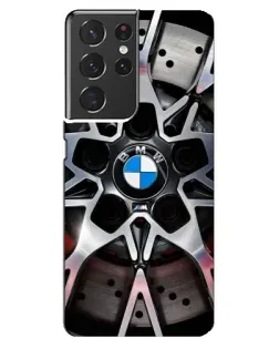 Чохол для Samsung Galaxy S21 ultra з картинкою «BMW — деталь диска» Чохол для Samsung Galaxy S21 ultra з картинкою «BMW — деталь диска»