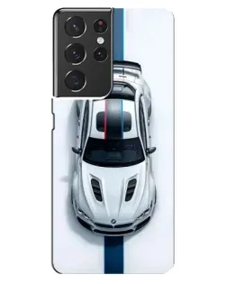Чохол для Samsung Galaxy S21 ultra з картинкою «Вид зверху — BMW M» Чохол для Samsung Galaxy S21 ultra з картинкою «Вид зверху — BMW M»
