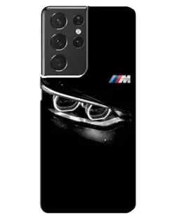 Чохол для Samsung Galaxy S21 ultra з картинкою «BMW — погляд тигра»