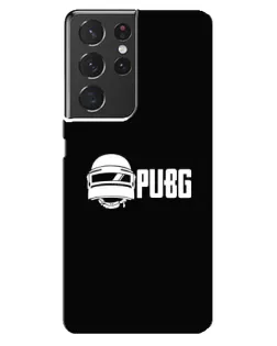 Чохол для Samsung Galaxy S21 ultra з картинкою «PUBG — класичний лого»