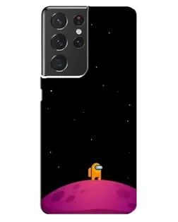 Чехол для Samsung Galaxy S21 ultra с картинкой «Одинокий герой на планете» Чехол для Samsung Galaxy S21 ultra с картинкой «Одинокий герой на планете»