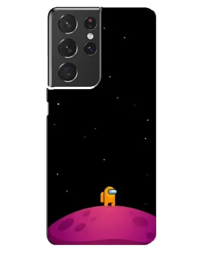 Чехол для Samsung Galaxy S21 ultra с картинкой «Одинокий герой на планете» Чехол для Samsung Galaxy S21 ultra с картинкой «Одинокий герой на планете»
