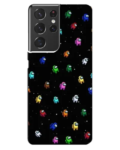 Чехол для Samsung Galaxy S21 ultra с картинкой «Экипаж Among Us» Чехол для Samsung Galaxy S21 ultra с картинкой «Экипаж Among Us»