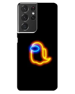 Чехол для Samsung Galaxy S21 ultra с картинкой «Among Us неоновое сияние» Чехол для Samsung Galaxy S21 ultra с картинкой «Among Us неоновое сияние»