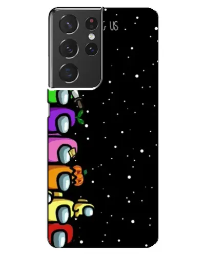 Чехол для Samsung Galaxy S21 ultra с картинкой «Команда Among Us» Чехол для Samsung Galaxy S21 ultra с картинкой «Команда Among Us»