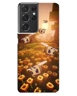 Чехол для Samsung Galaxy S21 ultra с картинкой «Поле подсолнухов»