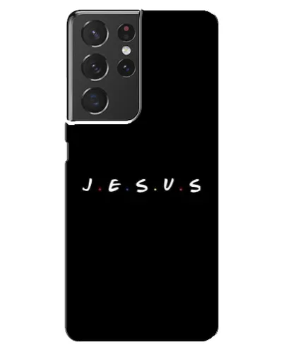 Чехол для Samsung Galaxy S21 ultra с картинкой «Точки веры J.E.S.U.S.»