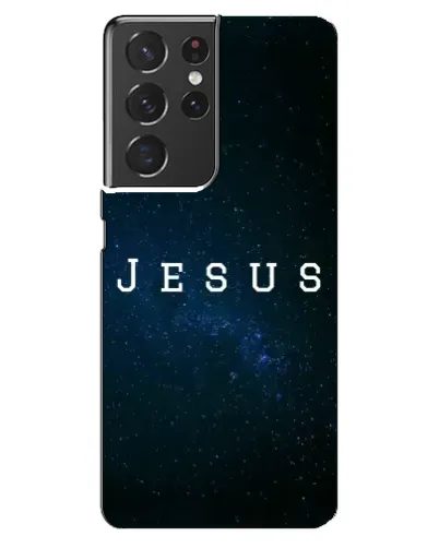 Чехол для Samsung Galaxy S21 ultra с картинкой «Звездное небо Jesus»