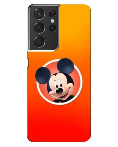 Чехол для Samsung Galaxy S21 ultra с картинкой «Mickey в круге»