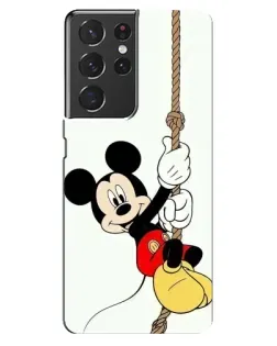 Чохол для Samsung Galaxy S21 ultra з картинкою «Mickey на канаті» Чохол для Samsung Galaxy S21 ultra з картинкою «Mickey на канаті»