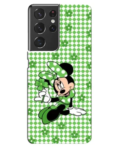 Чехол для Samsung Galaxy S21 ultra с картинкой «Mickey в клетку»