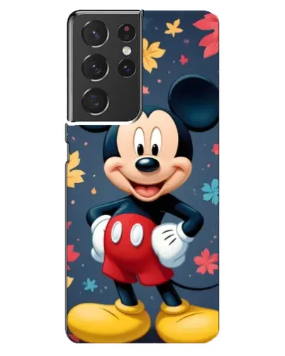 Чехол для Samsung Galaxy S21 ultra с картинкой «Осенний Mickey Mouse»